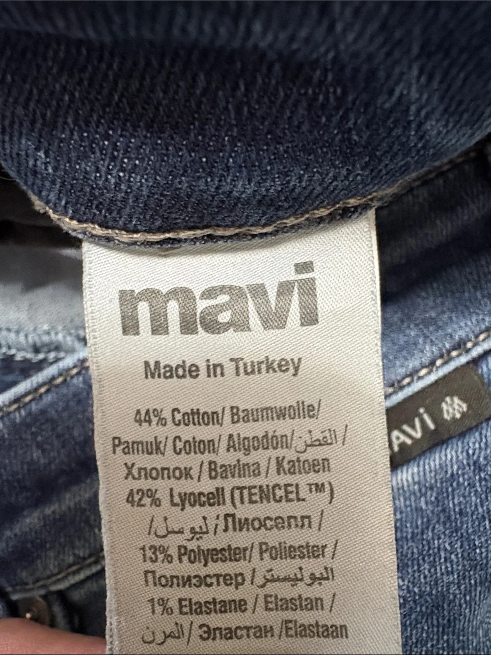 Mavi Jeans Matt Relaxed Straight Leg Men's Size 38 x 34 Long Tall Stretch Dark